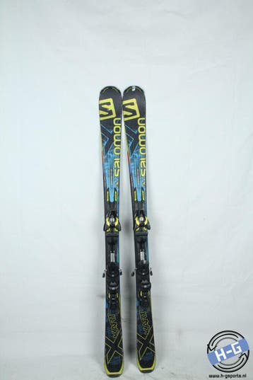 Refurbished - Ski - Salomon X Kart Powerline Blue - 154, 140 tot 160 cm, Gebruikt, Skiën, Ski's