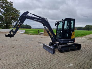 Eurotrac HE36-SR C  Minikraan Demo machine Lease Kubota, Kraan