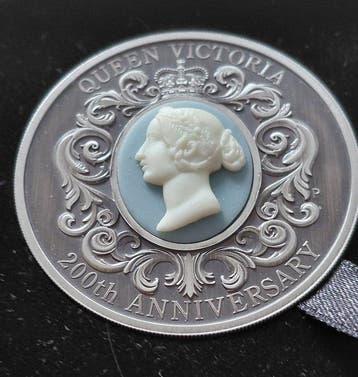 Australië. 2 Dollars 2019, Queen Victoria 200th Anniversary,