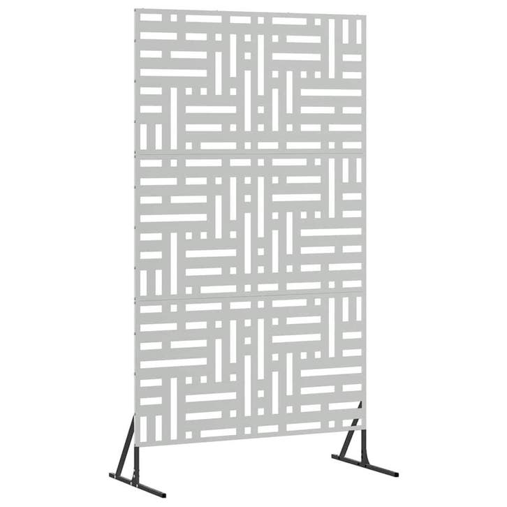 Stalen Privacyscherm Grijs | 66% Korting, Tuin en Terras, Tuinschermen, Gebruikt, Staal, 150 tot 200 cm, Minder dan 100 cm, Ophalen of Verzenden