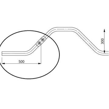 Aanloopgolf schoftboom - 50 cm, compleet, Dieren en Toebehoren