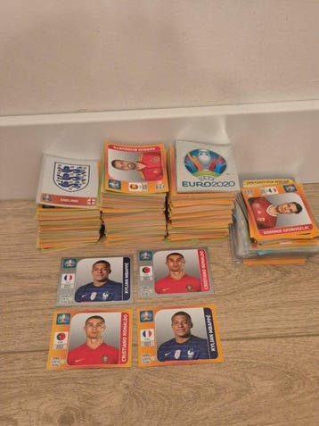 2020 Panini UEFA Euro Cristiano Ronaldo, Kylian Mbappé Niet, Nieuw