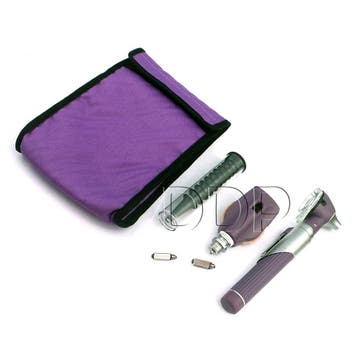 Otoscoop &amp;amp; Ophthalmoscoop combi set ST-OT09C-Rood, Verzenden, Nieuw