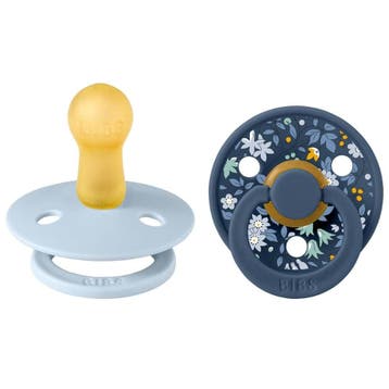BIBS X Liberty  Camomile Lawn - Baby Blue Mix Spenen Maat 1, Ophalen of Verzenden, Nieuw, Overige typen
