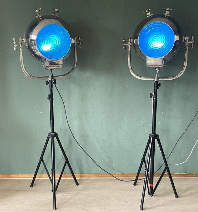 Eichholtz - Lamp (2) - Spitfire - Metaal, Chroom, Aluminium, Antiek en Kunst, Antiek | Lampen