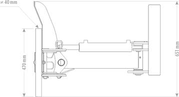 Hydraulische rubberschuif 1.50- 3.00m