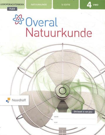9789001020323 Overal Natuurkunde 4 vwo Leeropdrachtenboek..., Verzenden, Zo goed als nieuw