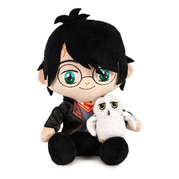 Harry Potter Magical Friends Harry met Hedwig Knuffel 25 cm, Ophalen of Verzenden, Nieuw