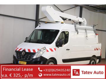 Renault Master L2 | Financial Lease voor 402 p/mnd, Stof, Gebruikt, Euro 6, Overige carrosserieën