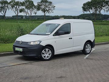 Volkswagen Caddy Cargo 2.0 TDI Comfort, Stof, Gebruikt, Volkswagen, Wit