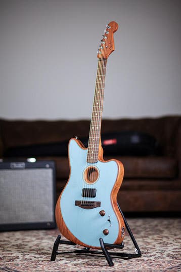 Fender Acoustasonic Player Jazzmaster | Ice Blue, Nieuw
