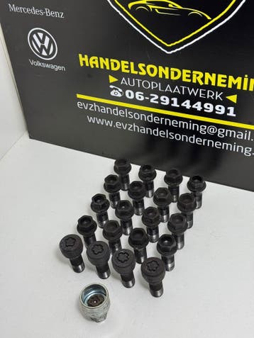 Org. Wielbouten set van Mini bj.2024 aantal 21 stuks, Gebruikt
