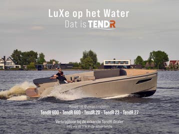TendR – Luxe, vrijheid en zorgeloos genieten op het water, Nieuw, Polyester, Benzine, Buitenboordmotor