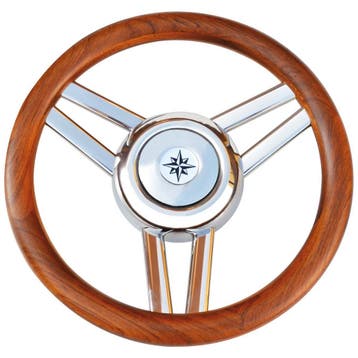 Allpa Stuurwiel Model 26 Hout 35 cm, Watersport en Boten, Bootonderdelen, Ophalen of Verzenden, Nieuw