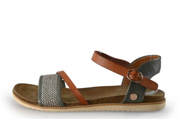 Nelson Sandalen in maat 42 Groen, Verzenden, Sandalen of Muiltjes, Zo goed als nieuw, Nelson