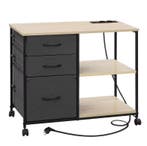 Mobiele Kantoorkast met USB en Stopcontact – 80x40x66 cm, Zakelijke goederen, Kantoor en Winkelinrichting | Kantoormeubilair en Inrichting