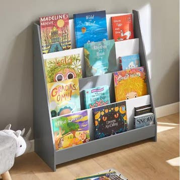 Kinderboekenkast met 4 Opbergvakken voor Boeken, Verzenden, Nieuw