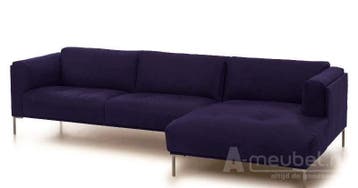 Loungebank Bern - loungebanken - Paars, Nieuw, 125 tot 150 cm, Leer, 250 tot 300 cm