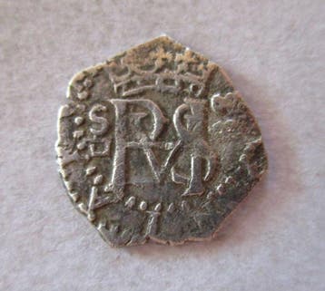 Spanje. Felipe II rey de España ( 1556 - 1598 ). 1/2 real