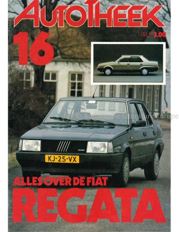 ALLES OVER DE FIAT REGATA, AUTOTHEEK 16, Nieuw, Author