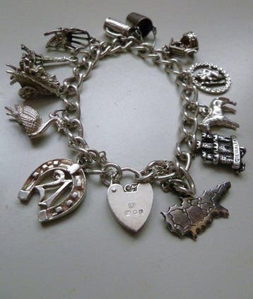 Zonder minimumprijs - Bedelarmband Zilver - Engelse