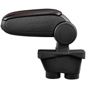 Armsteun Peugeot 208 vanaf 2012 kunstleer zwart rood stiksel, Verzenden, Nieuw