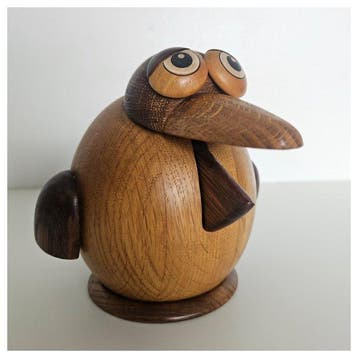 Beeldje - Eik, Teak