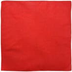 Haarband Bandana Zakdoek 55cm – Basic – Rood, Nieuw