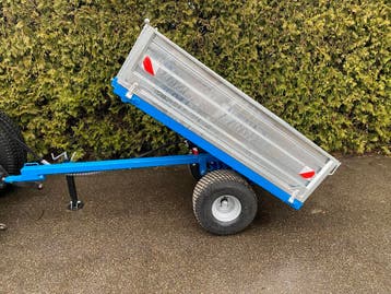 Hydraulische kiepkarren voor mini tractoren, Veehouderij, Grondbewerking