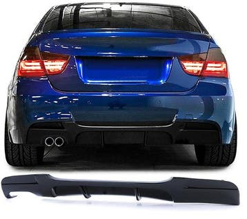 Performance look diffuser uitlaat links glanzend zwart pa..., Verzenden, Nieuw