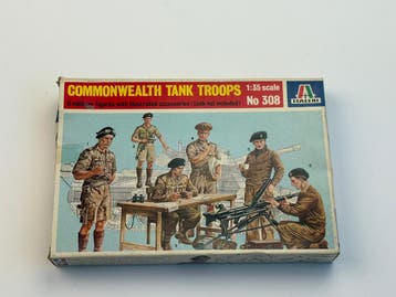 Italeri | Commonwealth Tank Troops | 1:35 | 308, Hobby en Vrije tijd, Verzenden, Nieuw