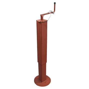 Steunpoot vierkant aanlas 80 mm, Caravans en Kamperen, Camper-accessoires, Ophalen of Verzenden, Nieuw