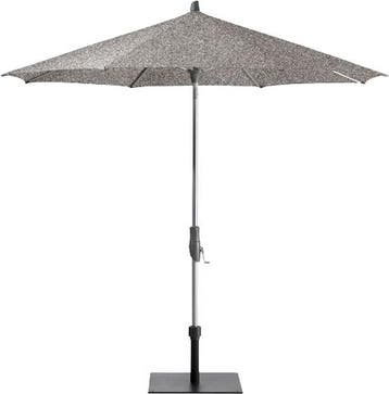 Glatz Alu Twist Ø330cm ash - Parasol, Tuin en Terras, Nieuw