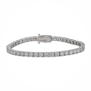 Zonder minimumprijs - Armband - 14 karaat Witgoud - 10.64ct., Nieuw