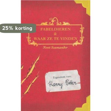 Fantastic Beasts and Where to Find Them - Fabeldieren en, Verzenden, Gelezen, J.K. Rowling