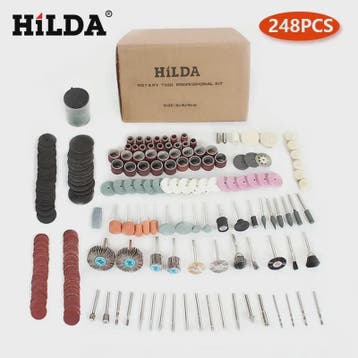 HILDA 91-delige Rotary Tool Accessoireset voor Dremel en Ver, Verzenden, Nieuw
