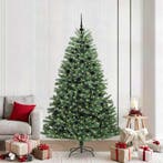 vidaXL Kunstmatige Inklapbare Kerstboom Groen 210 cm PVC en, Verzenden, Nieuw