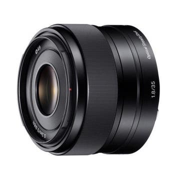 Sony E 35mm f/1.8 OSS objectief (SEL35F18.AE) - Tweedehands, Verzenden, Gebruikt, Sony, Standaardlens