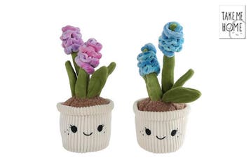 Pluche plant knuffel hyacint decora van €7,99 voor €7,19, Ophalen of Verzenden, Nieuw