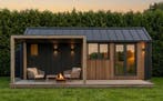DIRECT LEVERBAAR: Nieuw Luxe Tiny House (sleutelklaar), Huizen en Kamers, Recreatiewoningen te koop, Verkoop zonder makelaar, Overige soorten
