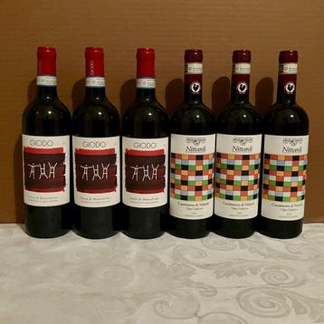 2024 x3 Giodo Rosso di Montalcino & 2022 x3 Vigna Doghessa, Nieuw