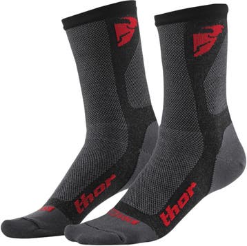 Thor Dual Sport Sokken Antraciet / Rood maat 6 - 9, Ophalen of Verzenden, Nieuw