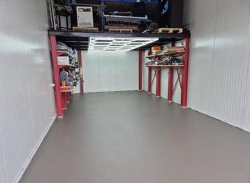 80m2 2K Epoxy Garagevloer coating Betoncoating LAATSTE DAG, Verzenden, Wit, Nieuw, Verf