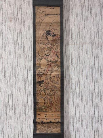 Lucky gods - Isoda Koryusai  (1735-1790) - Japan - Edo