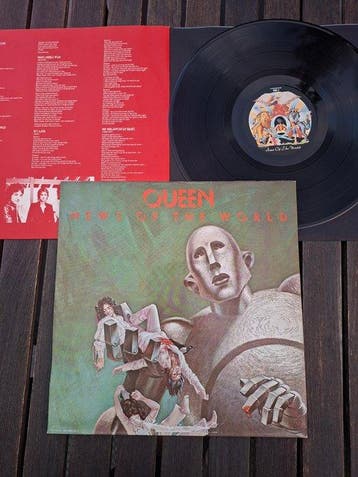 Queen - News of the world (first German pressing 1977) - LP, Nieuw in verpakking