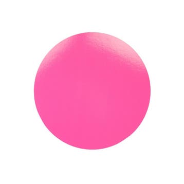 Taartkarton Fuchsia/Zwart Ø24cm 50st., Verzenden, Nieuw