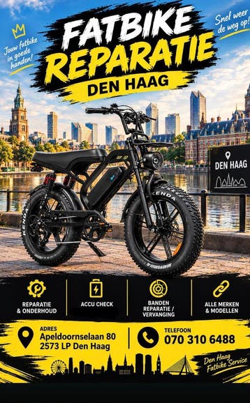 Reparatie Fatbike Den Haag, Nieuw