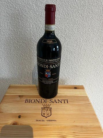2015 Biondi Santi, Tenuta Greppo - Brunello di Montalcino -, Nieuw