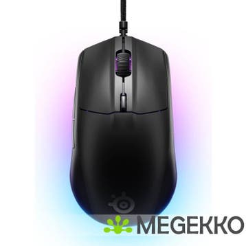 Steelseries Rival 3 Gen 2 Zwart Gaming Muis, Computers en Software, Muizen, Verzenden, Nieuw, Steelseries