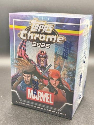Topps - 1 Box - Topps Chrome 2026 Marvel Box, Nieuw